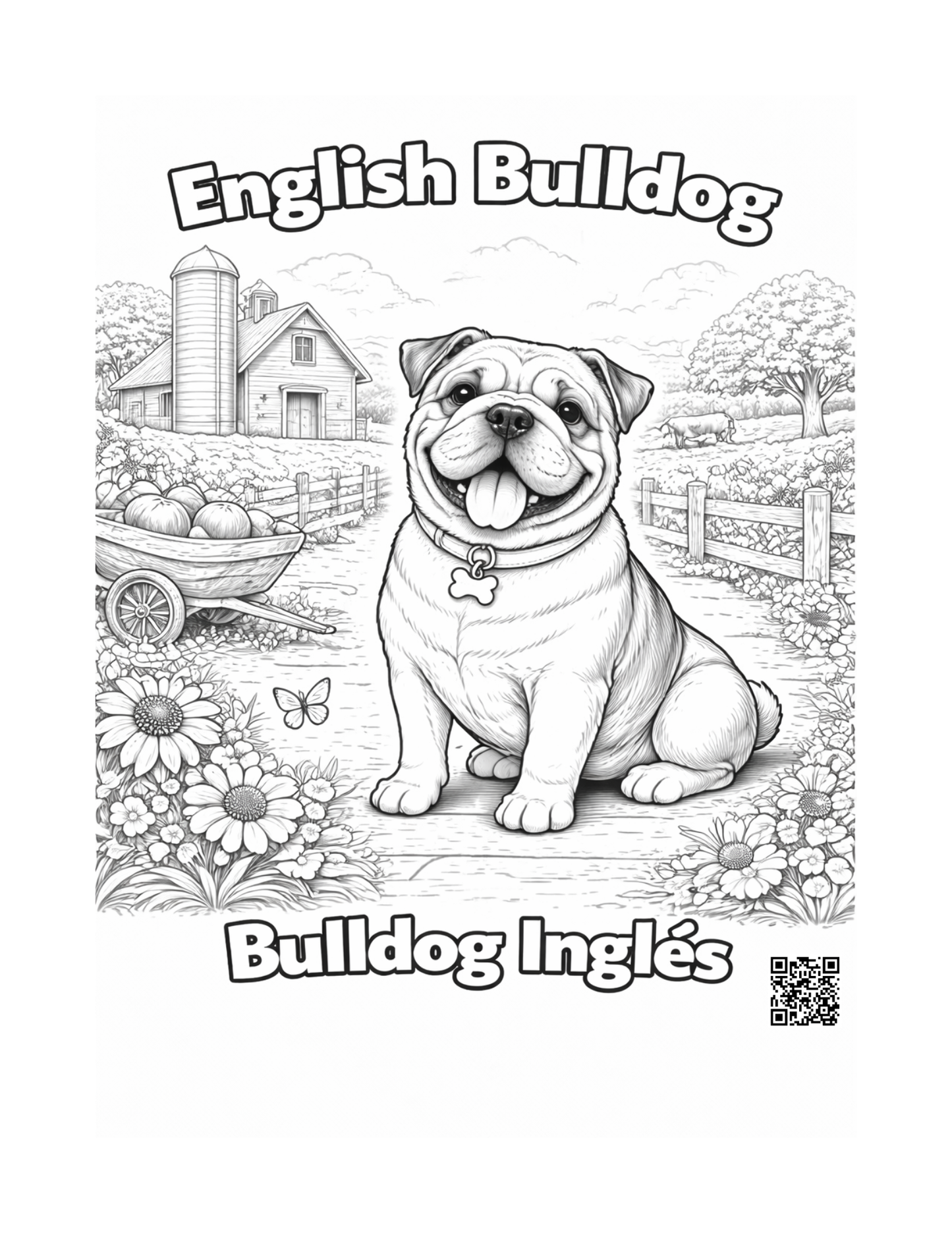 Dog Fiesta: English/Spanish Bilingual Coloring Book