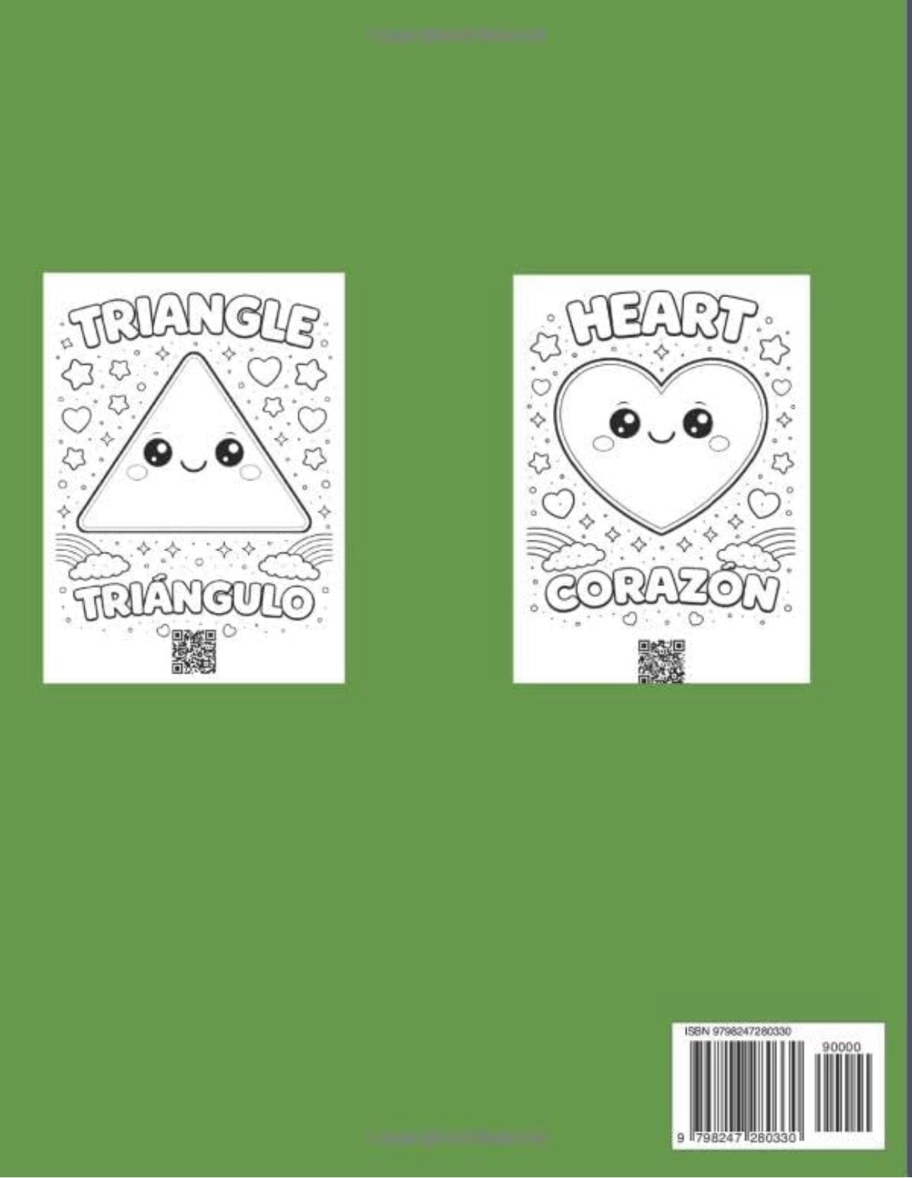 Shapes Fiesta: English/Spanish Bilingual Coloring Book