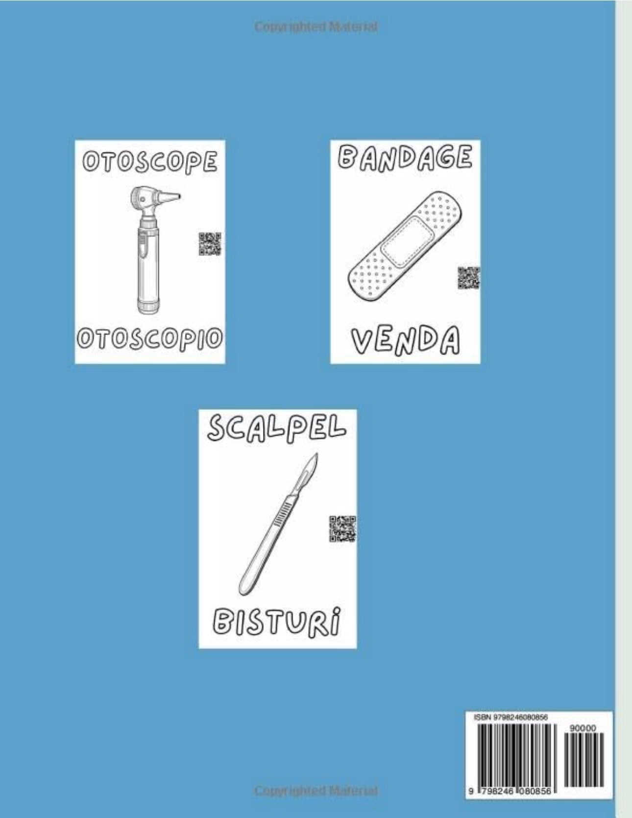 Doctor's Kit Fiesta: English/Spanish Bilingual Coloring Book